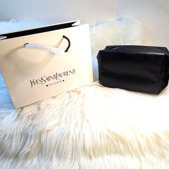 Yves Saint Laurent Other - YSL Yves Saint Laurent Parfums Bag Travel Pouch Cosmetic & Gift Shopper Bag Lot
